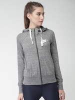 Nike Women Grey Sporty Jacket