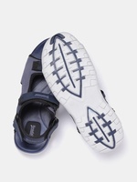 Roadster Men Navy Blue Solid Sports Sandals